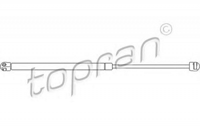 TOPRAN 700707 -  Газовая пружина, крышка багажник