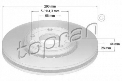 TOPRAN 700802 -