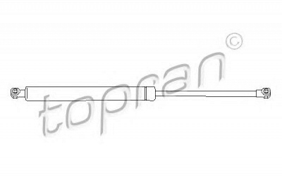 TOPRAN 721275 -  Газовая пружина, крышка багажник