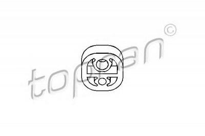 TOPRAN 721945 -  Кронштейн, глушитель