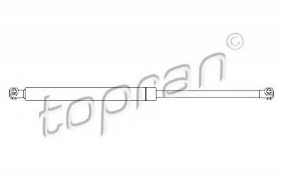 TOPRAN 722588 -  Газовая пружина, крышка багажник