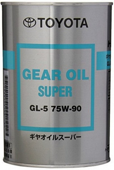 TOYOTA Gear Oil Super 75W-90 GL-5 1L