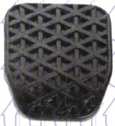 TRICLO 593534 - Педальные накладка, педаль тормоз