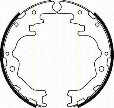 TRISCAN 810050526 -  Комплект тормозных колодок