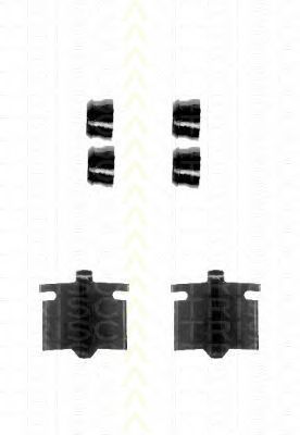 TRISCAN 8105161539 -  Комплектующие, колодки дискового тормоза