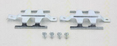 TRISCAN 8105231606 -  Комплектующие, колодки дискового тормоза