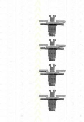 TRISCAN 8105401452 -  Комплектующие, колодки дискового тормоза