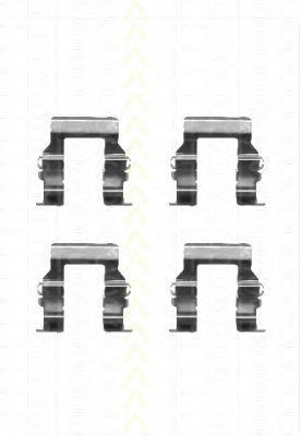 TRISCAN 8105421589 -  Комплектующие, колодки дискового тормоза