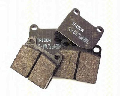 TRISCAN 811010201 -  Комплект тормозных колодок, дисковый тормоз