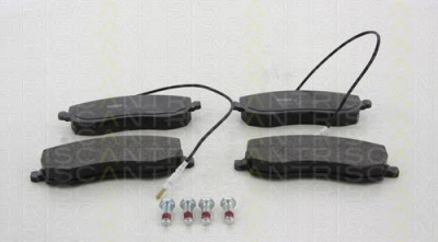 TRISCAN 811010581 -  Комплект тормозных колодок, дисковый тормоз