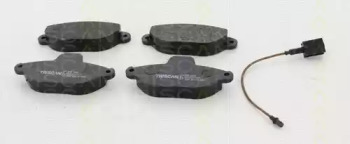 TRISCAN 811015051 -  Комплект тормозных колодок, дисковый тормоз
