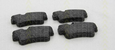 TRISCAN 811020001 -  Комплект тормозных колодок, дисковый тормоз