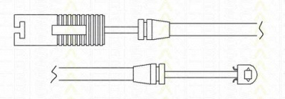 TRISCAN 811511004 -  Контрольный контакт, контроль слоя тормозных колодок