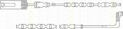 TRISCAN 811511055 -  Контрольный контакт, контроль слоя тормозных колодок