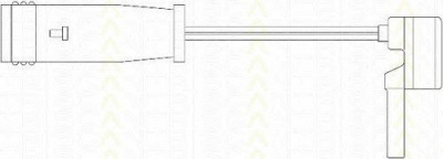 TRISCAN 811523005 -  Контрольный контакт, контроль слоя тормозных колодок