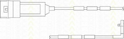 TRISCAN 811524009 -  Контрольный контакт, контроль слоя тормозных колодок