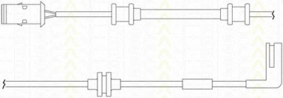 TRISCAN 811524015 -  Контрольный контакт, контроль слоя тормозных колодок
