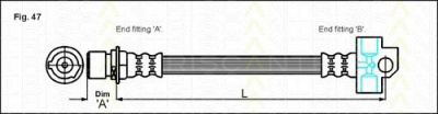 TRISCAN 815016215 -  Тормозной шланг