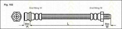 TRISCAN 815018103 -  Тормозной шланг