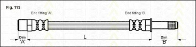 TRISCAN 815029112 -  Тормозной шланг
