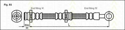 TRISCAN 815069101 -  Тормозной шланг
