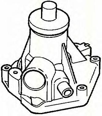 TRISCAN 860068120 - Водяной насос