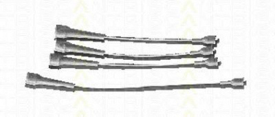 TRISCAN 88601431 -  Комплект проводов зажигания