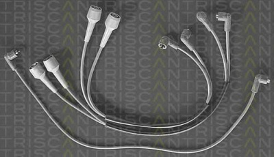 TRISCAN 88606201 -  Комплект проводов зажигания