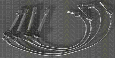 TRISCAN 88607209 -  Комплект проводов зажигания