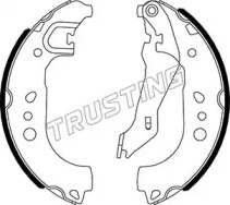 TRUSTING 106220 -  Комплект тормозных колодок