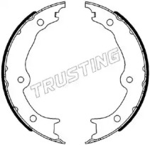 TRUSTING 115342 -  Комплект тормозных колодок, стояночная тормозная система