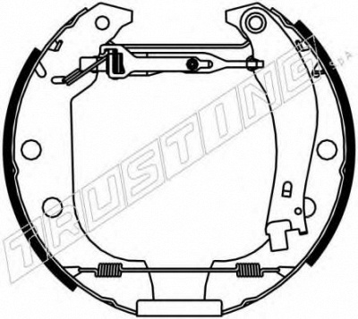 TRUSTING 6152 -  Комплект тормозных колодок