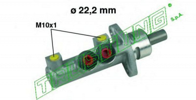 TRUSTING pf257 -  Главный тормозной цилиндр