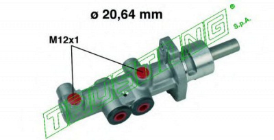 TRUSTING pf463 -  Главный тормозной цилиндр