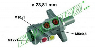 TRUSTING pf528 -  Главный тормозной цилиндр