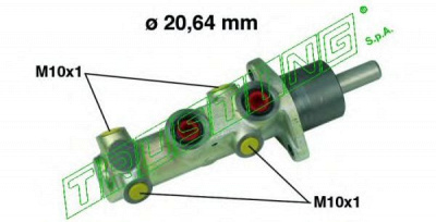 TRUSTING pf544 -  Главный тормозной цилиндр