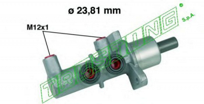 TRUSTING pf557 -  Главный тормозной цилиндр