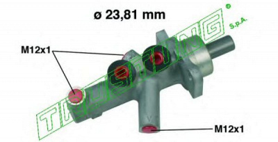 TRUSTING pf634 -  Главный тормозной цилиндр