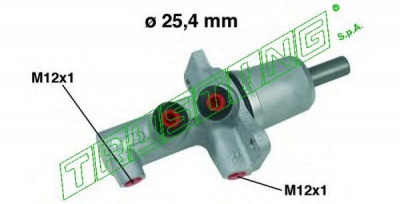 TRUSTING pf635 -  Главный тормозной цилиндр