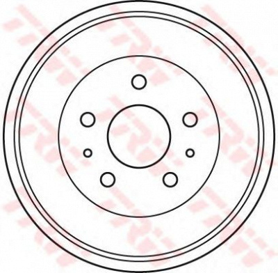 TRW db4392 -  Тормозной барабан