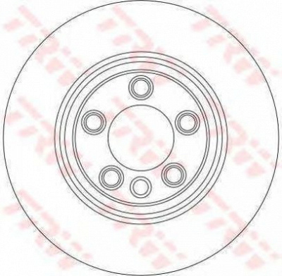 TRW df4304s -  Тормозной диск