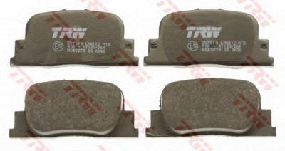 TRW gdb3278 -  Комплект тормозных колодок, дисковый тормоз