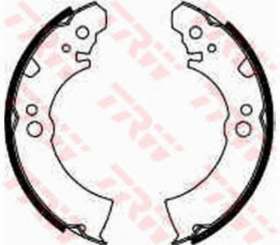 TRW gs8156 -  Комплект тормозных колодок