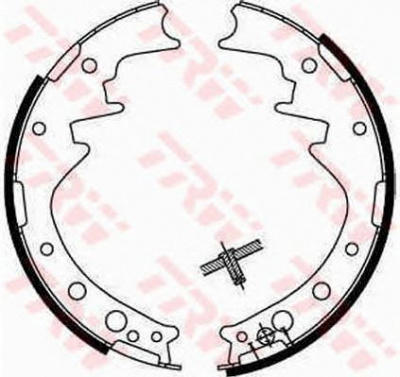 TRW gs8170 -  Комплект тормозных колодок