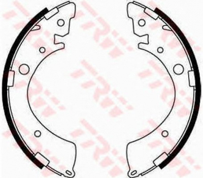 TRW gs8245 -  Комплект тормозных колодок