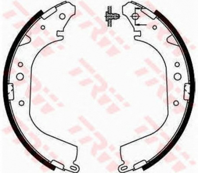 TRW gs8502 -  Комплект тормозных колодок