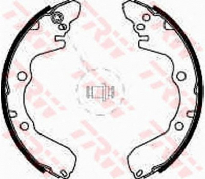 TRW gs8587 -  Комплект тормозных колодок
