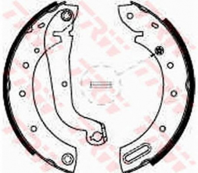 TRW gs8625 -  Комплект тормозных колодок