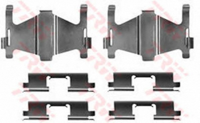 TRW pfk295 -  Комплектующие, колодки дискового тормоза