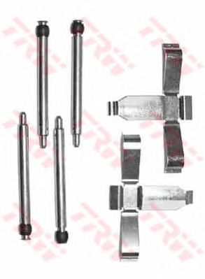 TRW pfk299 -  Комплектующие, колодки дискового тормоза